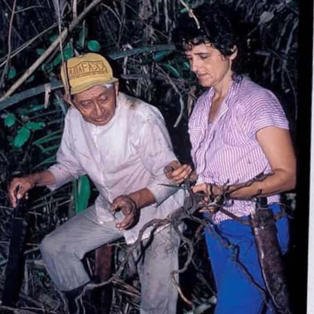 Rosita Arvigo and Don Elijio